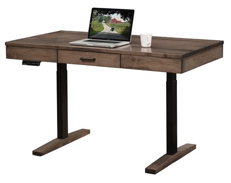Standing Desk By Valley Furniture Adjustable Electronic Control Sit