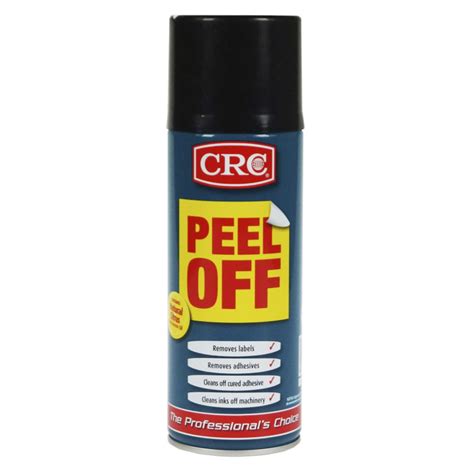 Crc Citrus Peel Off Adhesive Remover Spray 400ml Colorex Trade And Hire