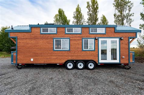 Beautiful 30 Mint Tiny Home On Wheels With Vaulted Ceilings