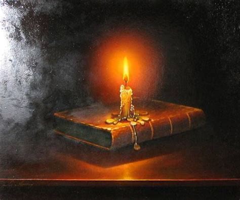 Candle Painting Art Acrylic Painting Oil Painting Caravaggio Paintings Painted Candles
