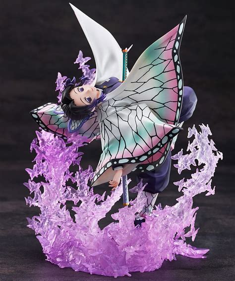 Exquisite Shinobu Kocho Statue Captures Her Mid Attack Using Butterfly
