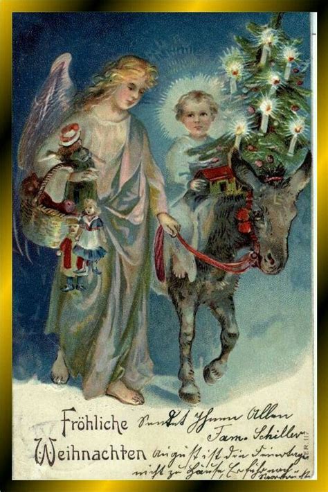 Pin By Sandy On Christmas Angels Vintage Christmas Cards Christmas
