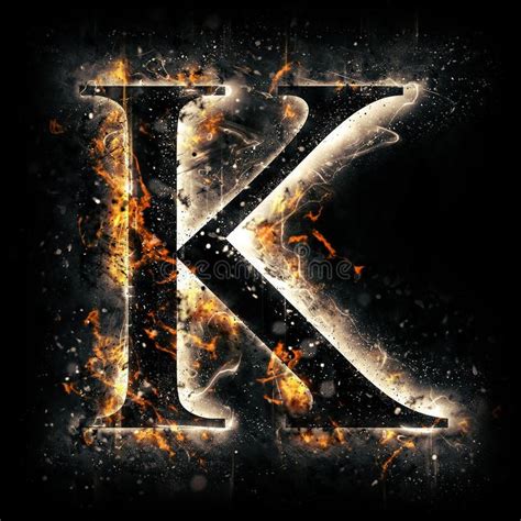 fire letter k for your design royalty free illustration k letter images name wallpaper