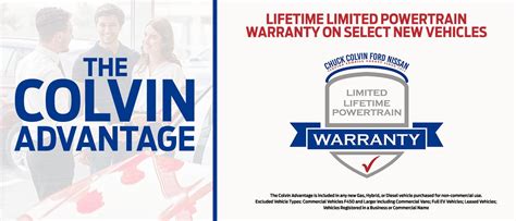 Lifetime Limited Powertrain Warranty At Chuck Colvin Ford Nissan