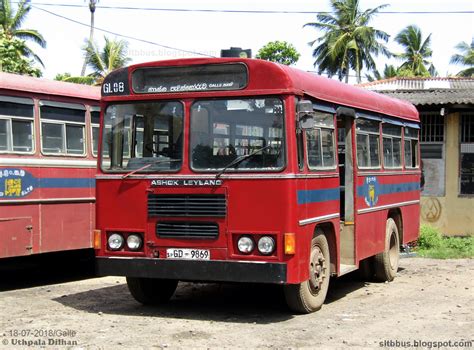 Sltb Buses ශ්‍රී ලංගම බස් Ruby Bodied Ashok Leyland Comet Minor Bus