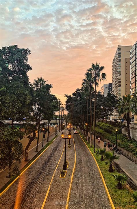 Lima Peru Peruvian Miraflores Sunset Places To Travel Travel