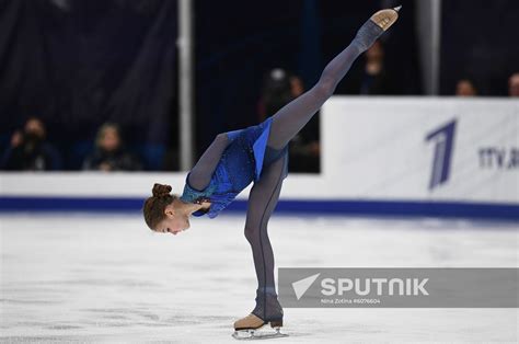 Russia Figure Skating Rostelecom Cup Ladies Sputnik Mediabank