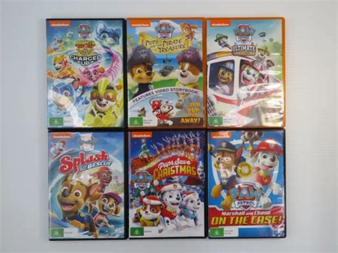 6 X Paw Patrol Movie Set Mighty Pups Charged Upsplash To The Rescue