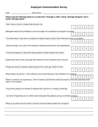 30 Sample Survey Templates In Microsoft Word 2023