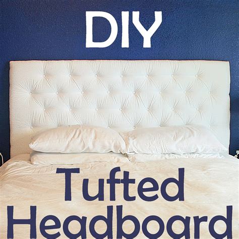 Tufted Headboard Tutorial Diy Tufted Headboard Tufted Headboard