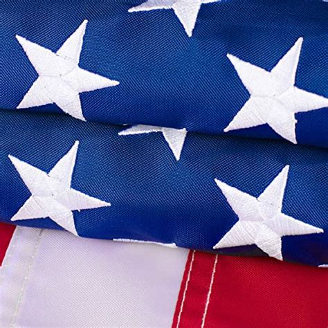 american flag 3x5 ft outdoor usa heavy duty nylon us flags with embroidered stars sewn