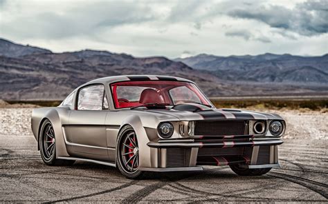 Download 3840x2400 Muscle Car Front Ford Mustang 4k Wallpaper 4k