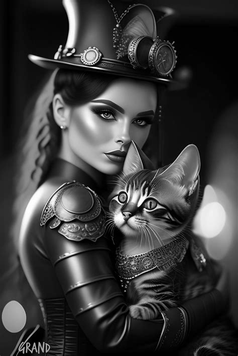 Steampunk Catwoman Grand Arts Of Photos Flickr