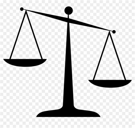 Justice Silhouette Scales Law Measurement Weight Scales Of Justice