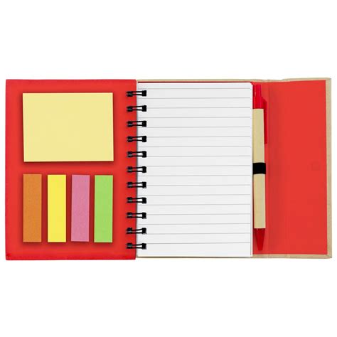 Small Spiral Notebook With Sticky Notes And Flags Corporate Specialties