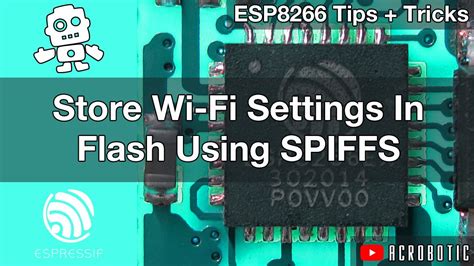 Esp8266 Storing Wi Fi Settings In Flash Auto Switch Apstation Modes