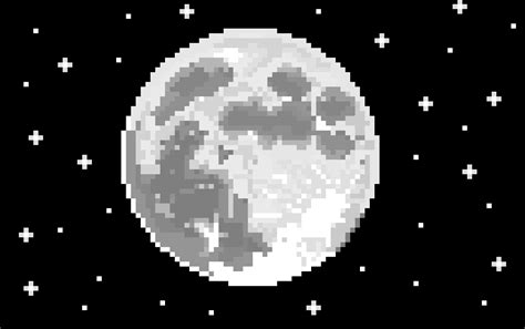 Moon Pixelart