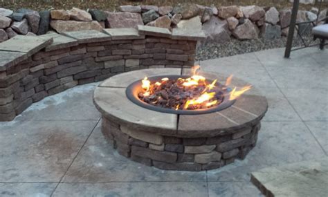 Get free shipping on qualified stone fire pit kits or buy online pick up in store today in the outdoors department. Stone Propane Fire Pit Kit • Knobs Ideas Site