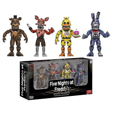 Five Nights At Freddys Action Figure Funko Toys Fnaf Foxy Bonnie Bear