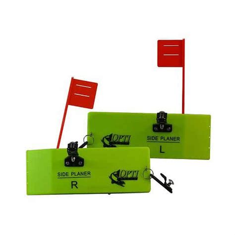 Opti Tackle Ultimate Planer Board With Spring Flag System Northwoods