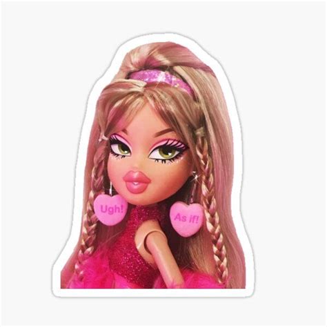 Bratz Red Aesthetic Sticker By Alex S Designs Aesthetic Stickers Cool