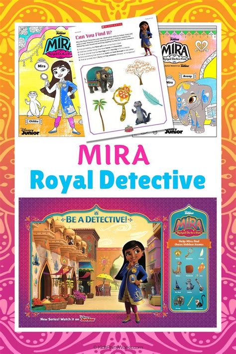 Login to add to favorites. MIRA Royal Detective Coloring Pages in 2020 | Kids party ...