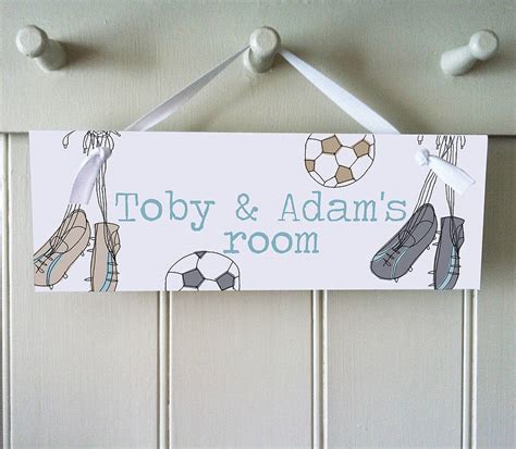 Boys Room Sign By Lucy Sheeran