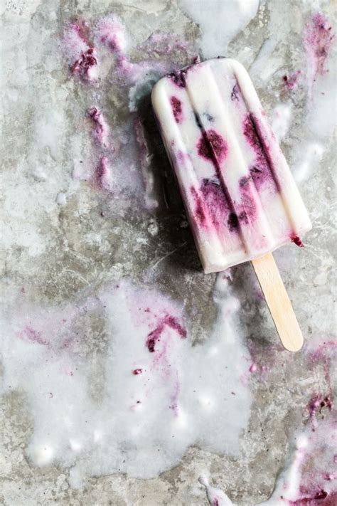 Roasted Berry Goat Cheese Popsicles Are A Sweet And Tangy Treat