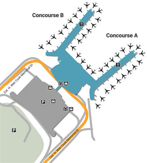 Indianapolis Airport Terminal Map Images And Photos Finder