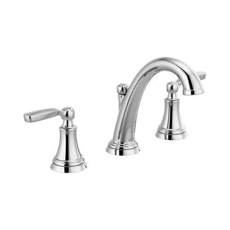 Delta is committed to supporting water conservation around the globe and has been recognized as watersense® manufacturer partner of the yr. Delta Woodhurst 8 in. Widespread 2-Handle Bathroom Faucet ...