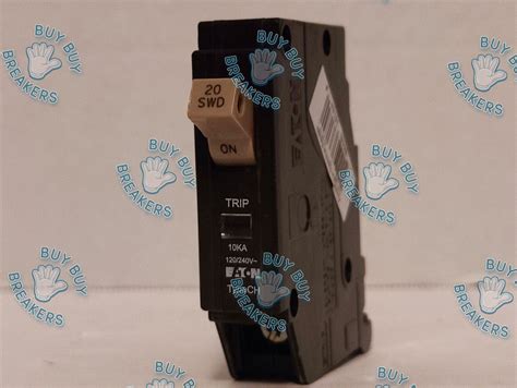 Eaton Cutler Hammer Chf120 20 Amp Breaker With Trip Indicator New