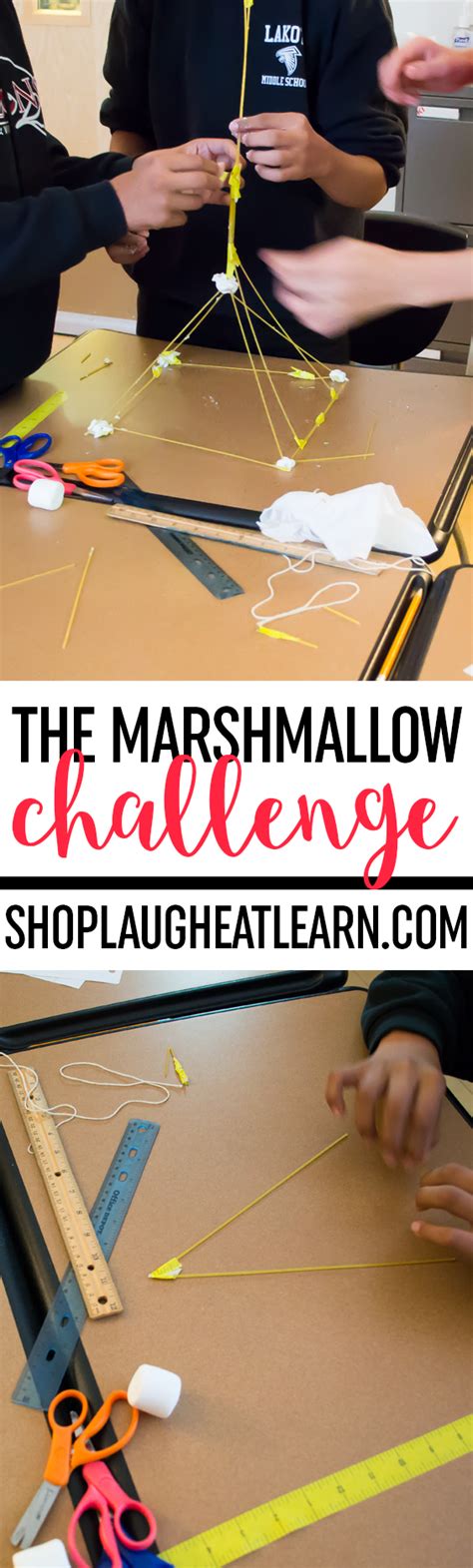 Free Marshmallow Challenge For Team Building In Your Classroom