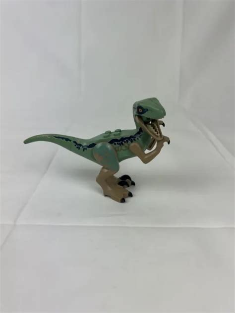 Lego Jurassic World Dinosaur Figure Blue Velociraptor Raptor Jointed Mini Fig Eur 1614
