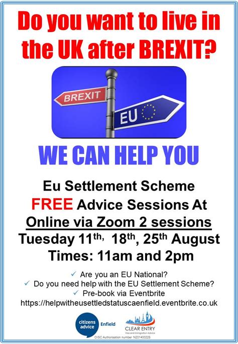 Eu Settlement Scheme Free Help And Advice North London Chamber Of