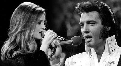 Elvis Presley And His Daughter Lisa Marie Presley Singing In The Gh Country Rebel