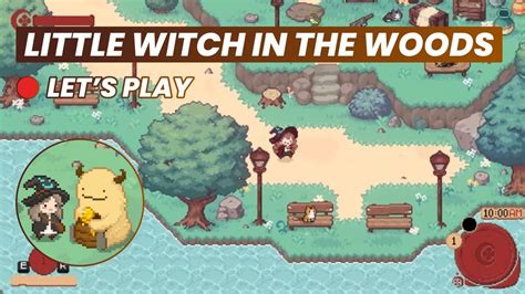 let s play little witch in the woods for the first time 🧙‍♀️ cute and cozy witch game youtube