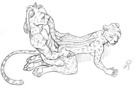 Rule 34 2012 Anthro Cheetah Feline Female Furry Jonas Pride Male
