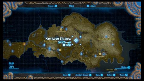 zelda kam urog cursed statue quest and trial of passage solution in breath of the wild