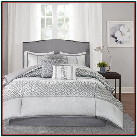 Gray And White Bedding Sets Bedroom Home Decorating Ideas Dlkapw7w7v