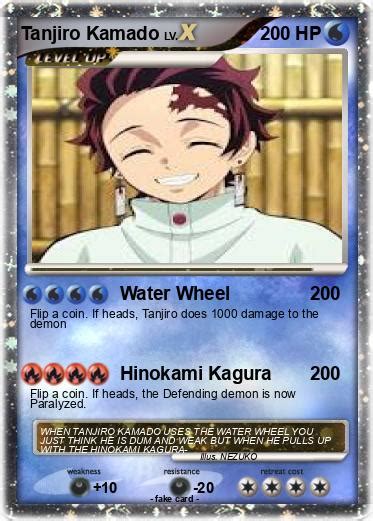 Pokémon Tanjiro Kamado 57 57 Water Wheel My Pokemon Card