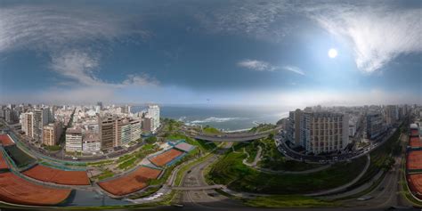 Aerial View Of Miraflores District Lima Perú 360º Video 360cities