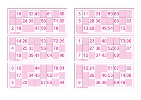 Bingos Para Imprimir Educación Primaria Free Printable Bingo Cards