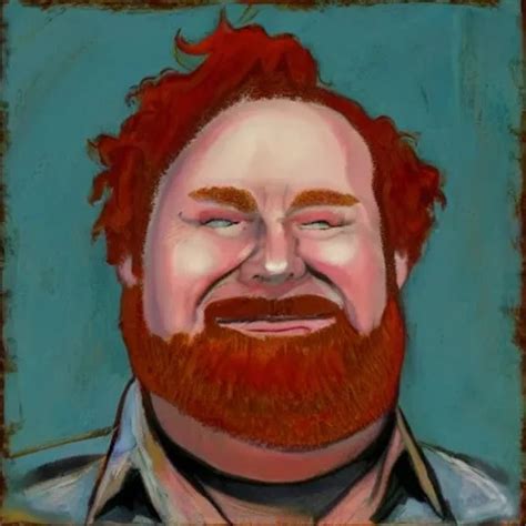 Fat Red Haired Man Arthubai