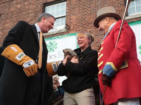 Mayor bill de blasio dropped the new york version of punxsutawney phil, staten island chuck, at a groundhog day event sunday back in 2009, chuck famously took a chunk out of then mayor michael. Groundhog Bill De Blasio Dropped Died Week Later ...