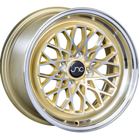 Jnc Jnc040 Wheels Rims 15x8 4x100 Gold Machined 25 35518834252