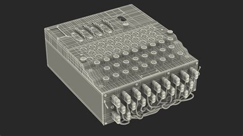 3d Enigma M4 Cipher Machine Turbosquid 1851816