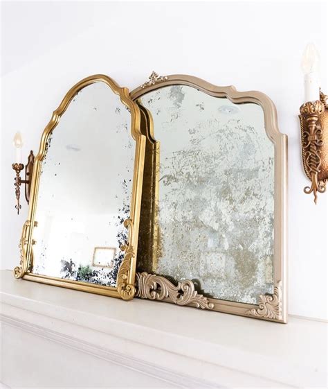 Im Obsessed With French Gold Mirrors Have You Seen Those Ones At