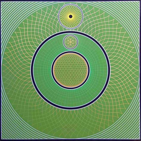 Heena's Basket - Mark Golding - Sacred Geometry Mandalas