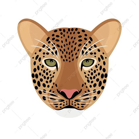 Gambar Kepala Macan Tutul Vektor Jaguar Satwa Liar Vektor Bulu Tato