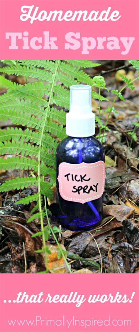 Homemade Tick Spray With Video Recipe Tick Spray Natural Tick